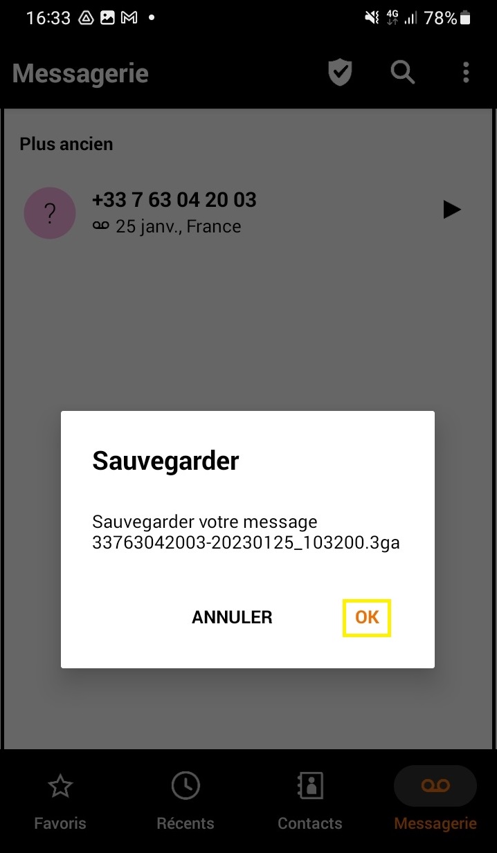 comment écouter mes messages vocaux sur orange